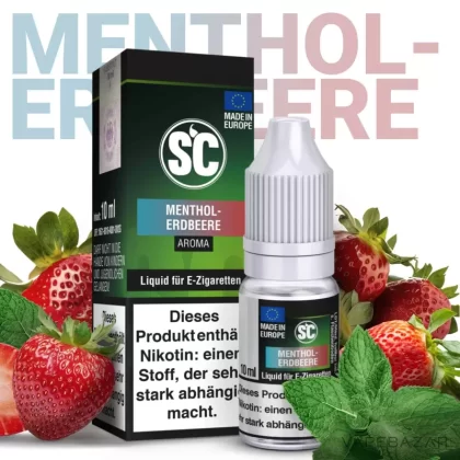 SC Liquid – Menthol Erdbeere - Vapebazar