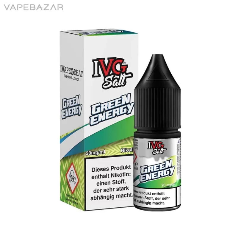 IVG Salt Liquid – Green Energy - 20mg/ml, 10mg/ml - Image 2