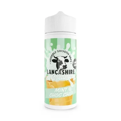 Mint Choc Chip By The Lancashire Ice Creamery 100ml Shortfill