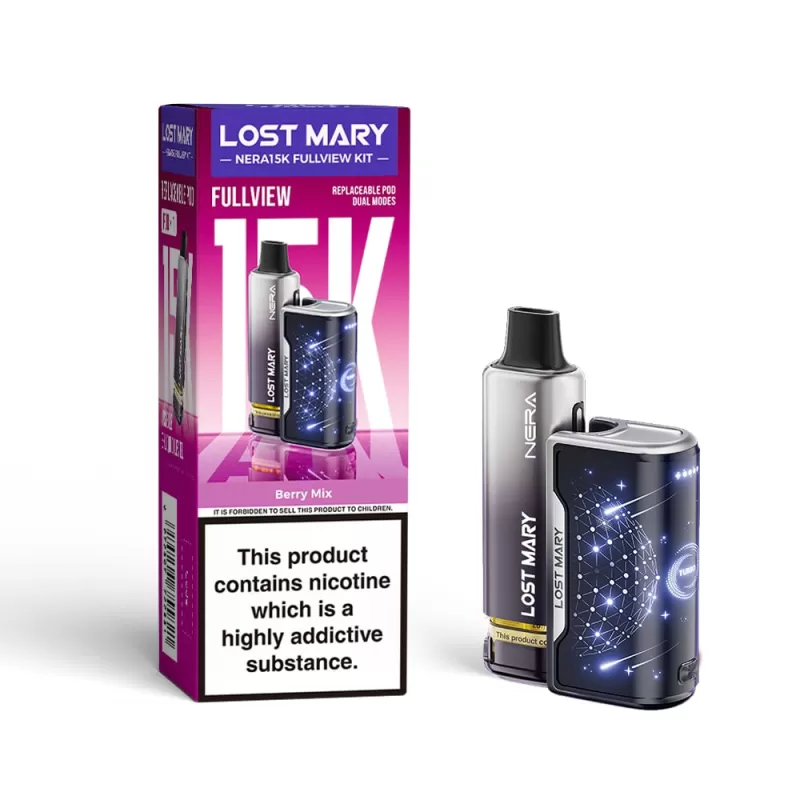 Lost Mary Nera 15K Fullview Pod Kit - Sparkling Cherry - Image 2