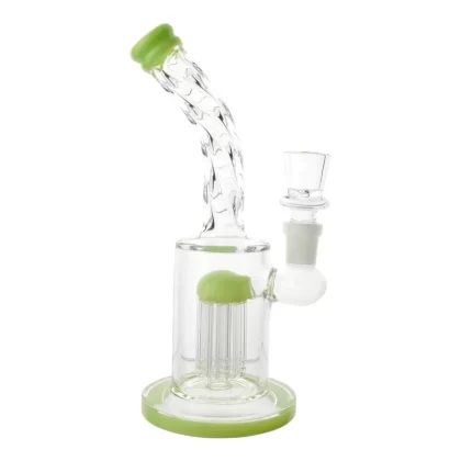 Neon Tip Bong – 8in
