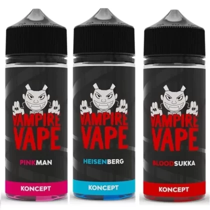 4x KONCEPT XIX 100ml Premium E Liquids by Vampire Vape – 70%VG - Vapestorm Co