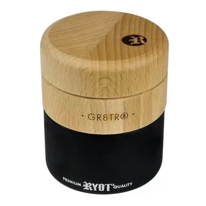 RYOT Wood GR8TR Jar Body Grinder