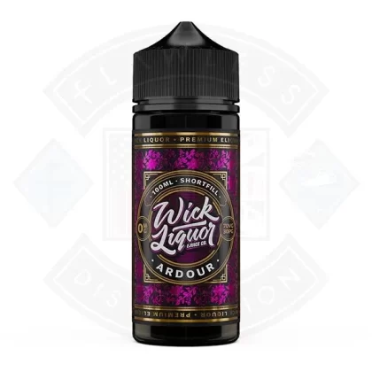 Wick Liquor Ardour 0mg 100ml Shortfill E-liquid - Eliquidsupply