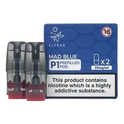 Elf Bar Mate P1 Mad Blue Pods (2 Pack) - Ecigpremium