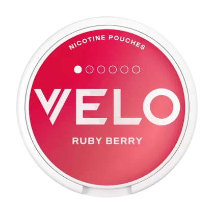 Ruby Berry Velo Mini Nicotine Pouches - 4mg - Vape Product