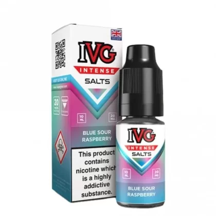 IVG Blue Sour Raspberry Nic Salts E Liquid (10ml)