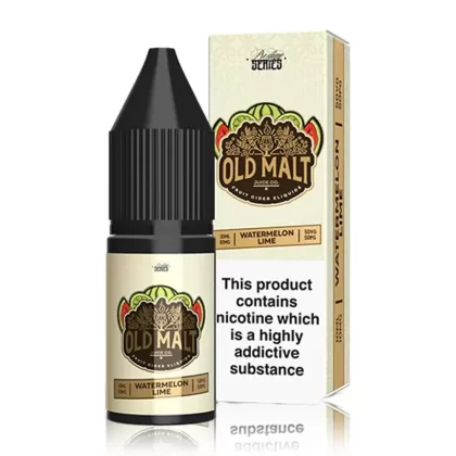 Watermelon Lime 10ml Nic Salt By Old Malt