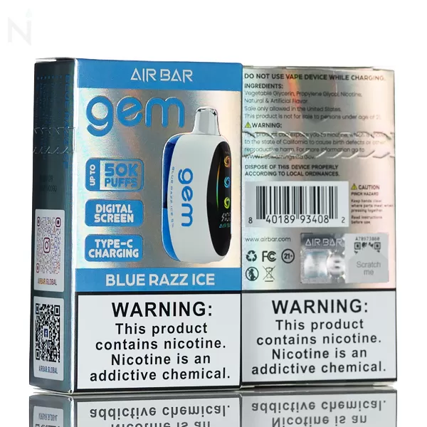 Air Bar Gem 50K Disposable - Miami Mint - Image 3