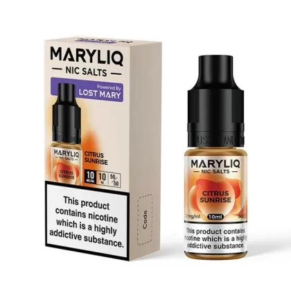 Maryliq Citrus Sunrise Nic Salts by Lost Mary