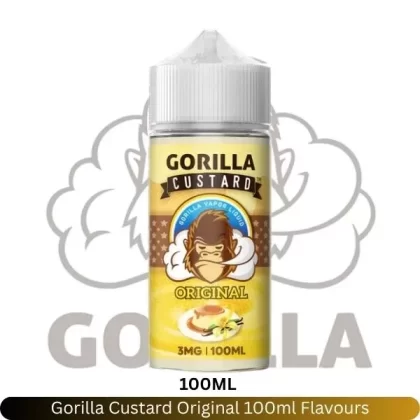 Gorilla Custard Original 100ml Flavours