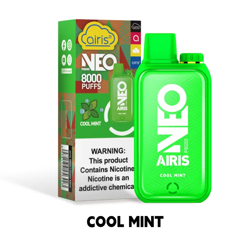 Airis NEO P8000 Disposable Vape - Blue Razz Lemon - Image 3