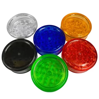E Z Grinder Clear Plastic 3pc. - Ejuicewarehouse