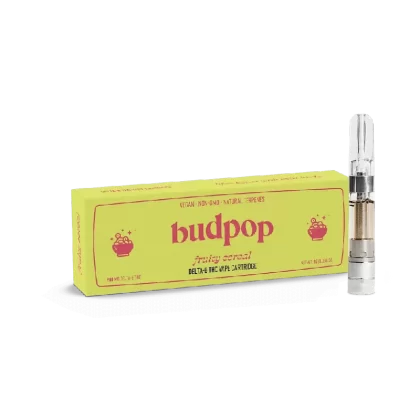 BudPop Fruity Cereal Delta-8 Vape Carts