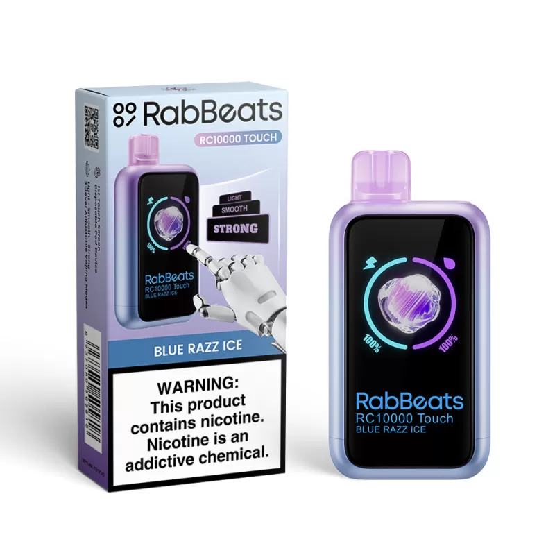 RabBeats RC10000 "TOUCH" Disposable Vape - 10000 Puffs - Dragon Strawnana - Image 2