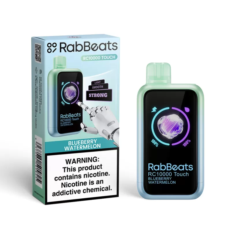 RabBeats RC10000 "TOUCH" Disposable Vape - 10000 Puffs - Dragon Strawnana - Image 3
