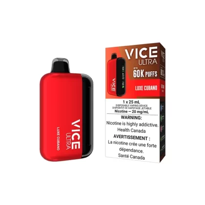 LUXE CUBANO – VICE ULTRA DISPOSABLE VAPE 60K