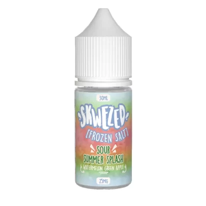 Frozen Sour Summer Splash (Watermelon Green Apple Ice) by Skwezed Salt 30ml - 50MG