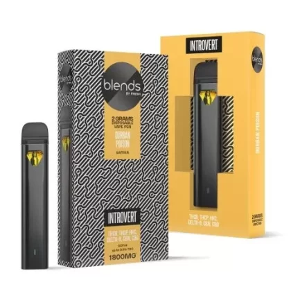 Durban Poison Vape Pen – THCB, THCP – Disposable – Blends – 1800MG