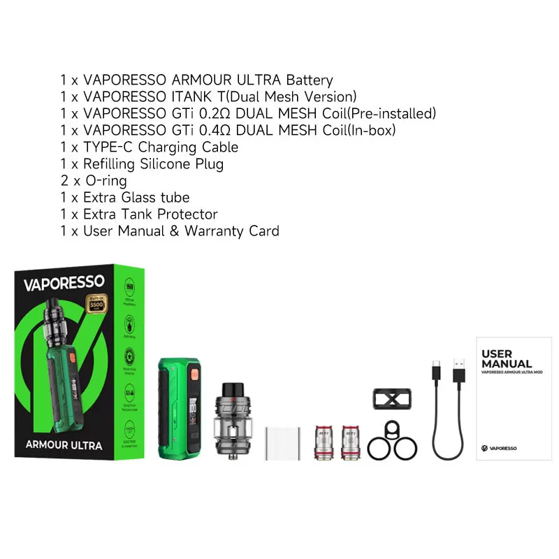 Vaporesso Armour Ultra Mod Kit 100W - Image 3