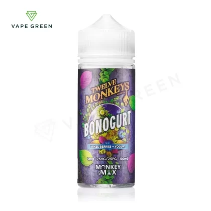Bonogurt Shortfill E-Liquid by Twelve Monkeys 100ml