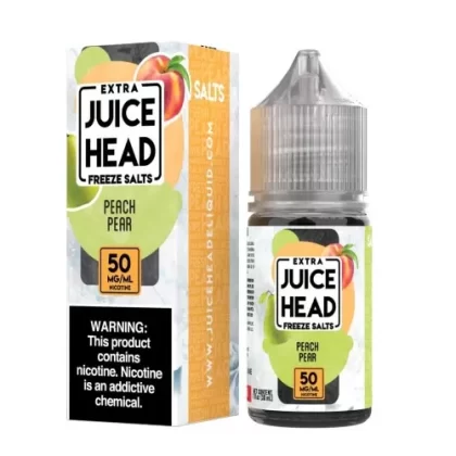 Juice Head Freeze Salt E-Liquid – Peach Pear Freeze – 30ml