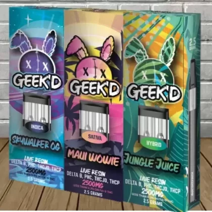 GEEK’D Extracts Knockout Blend Disposable 2.5g