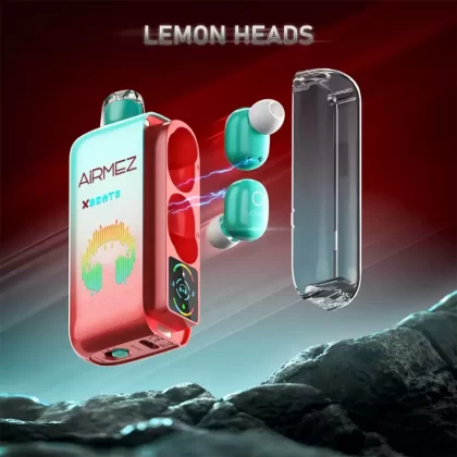 Airmez Xbeats 40000 Puffs – Lemon Heads - Ozvapeone (0F02AC)