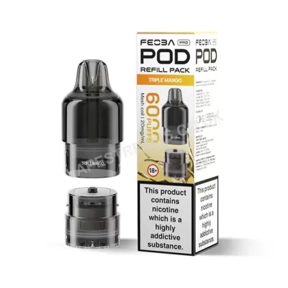 Feoba Pro 6K Triple Mango Pods - Vapestreams Co