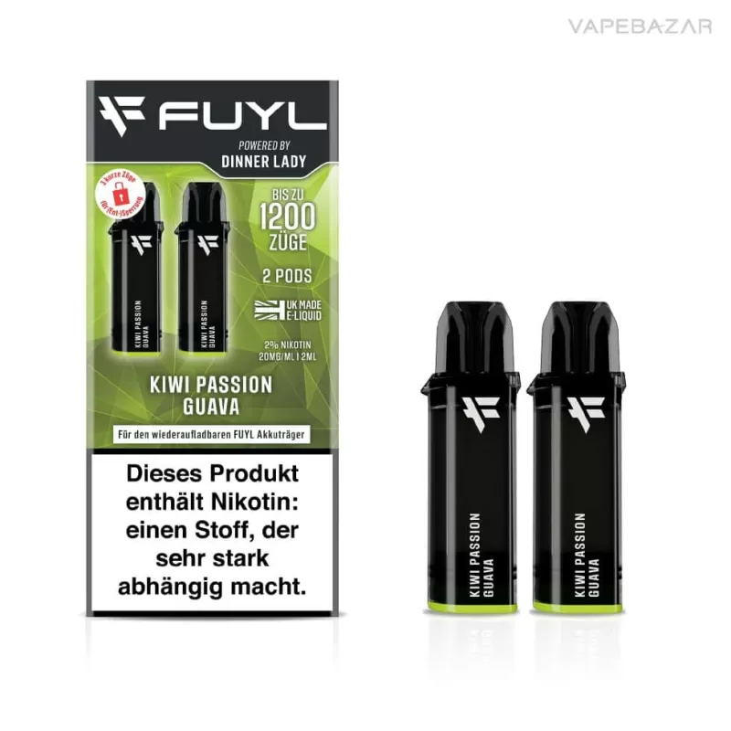 Dinner Lady Fuyl Pods – Kiwi Passion Guava