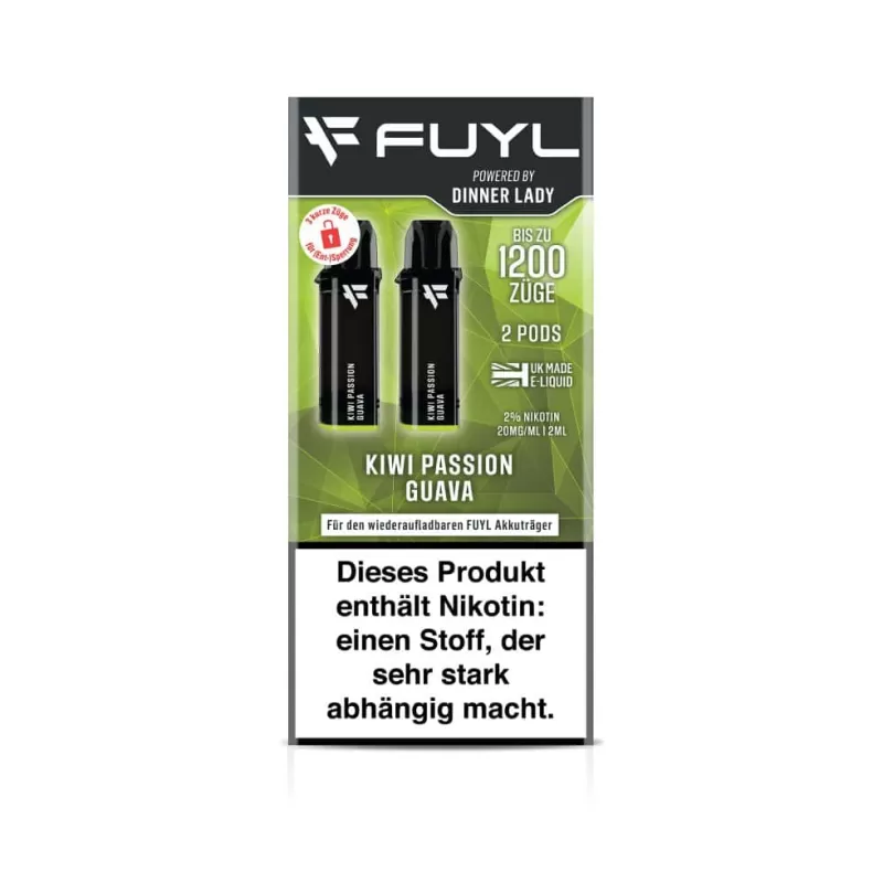 Dinner Lady Fuyl Pods – Kiwi Passion Guava - Image 3