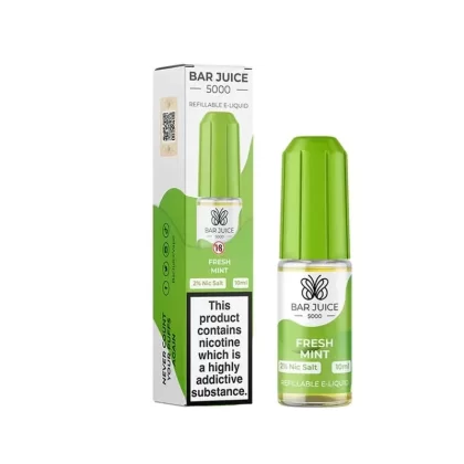 Fresh Mint Bar Juice 5000 10ml Nic Salt E liquid