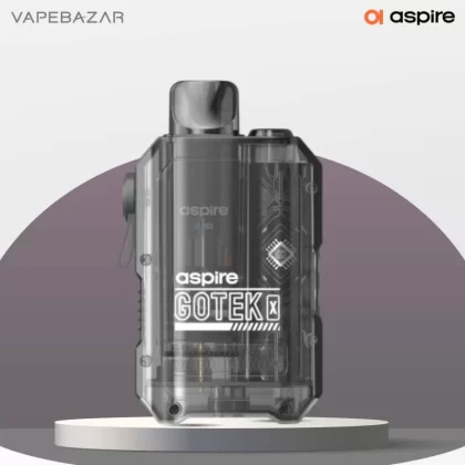 Aspire – Gotek X – Pod Kit – Transparent Schwarz