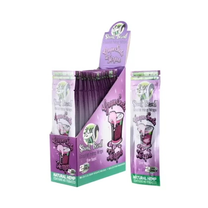 SKUNK BRAND | Terp Hemp Wraps | GRAPE SODA – 25 Count
