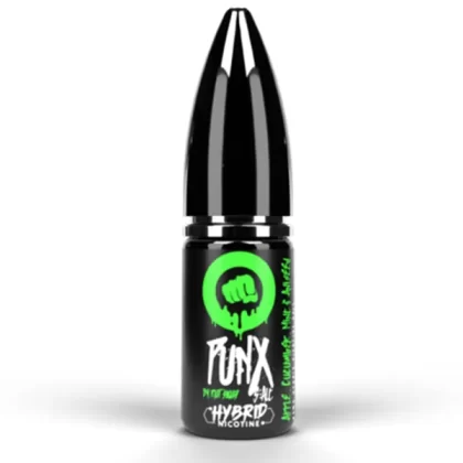 Riot Squad PUNX Apple Cucumber Mint Aniseed Hybrid Nic Salt E-Liquid - 5mg