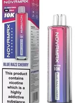 Juicy Pod Novamax 10K Prefilled Pod KitBlue Razz Cherry