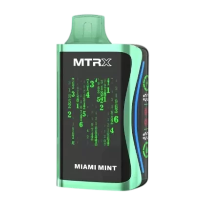 Miami Mint MTRX MX 25000 - Customer Group#Consumer~Nicotine#50mg~Size#Single>5 Pack (D99AA7)