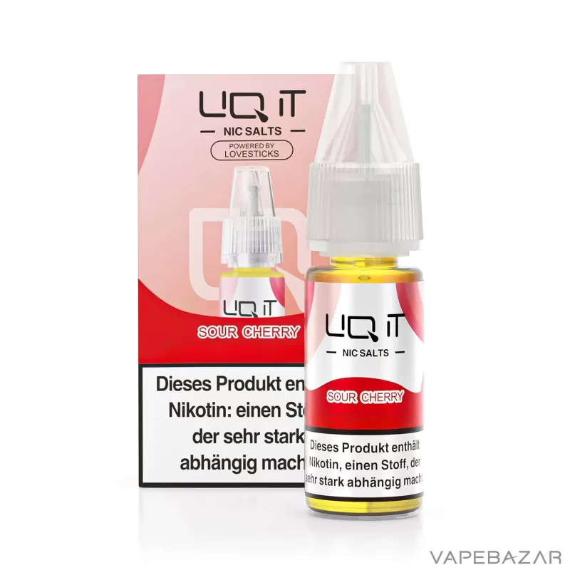 Lovesticks LIQ IT Liquid – Sour Cherry - Nikotinfrei, 6mg/ml; Kirsche - Image 3