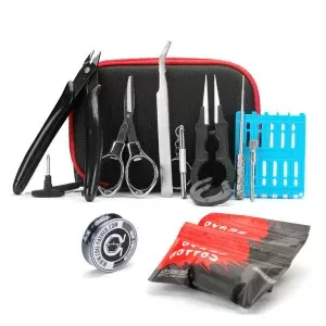 X9 Master V3 Tool Kit DIY Tools Kit Vape Bag Tweezers Pliers Wire Coil