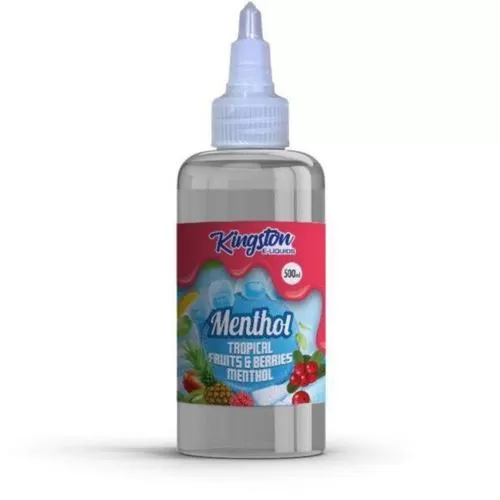 Kingston E-liquids Menthol 500ml Shortfill - Minty Menthol / No - Image 3