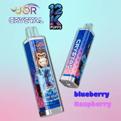UOR Crystal 12K LED-Light Disposable Vape - Vapeq10