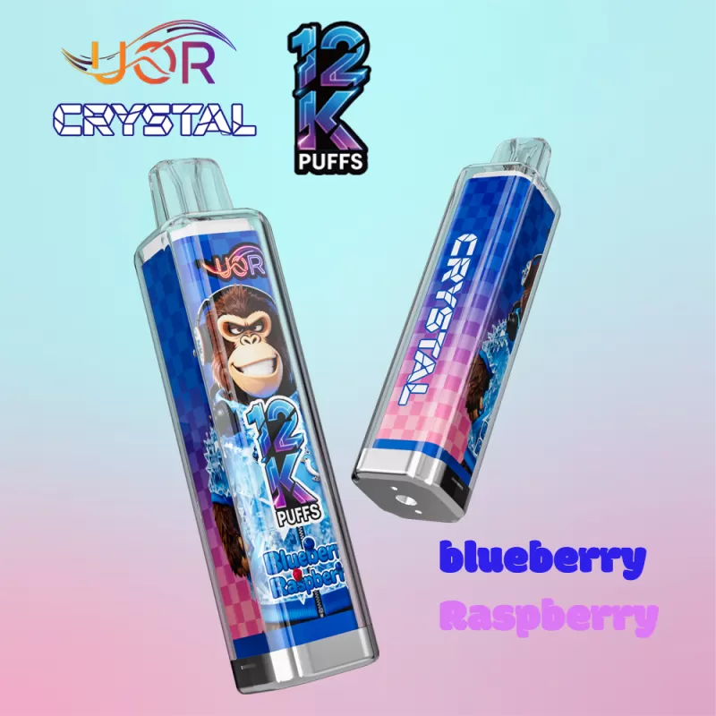 UOR Crystal 12K LED-Light Disposable Vape - Vapeq10