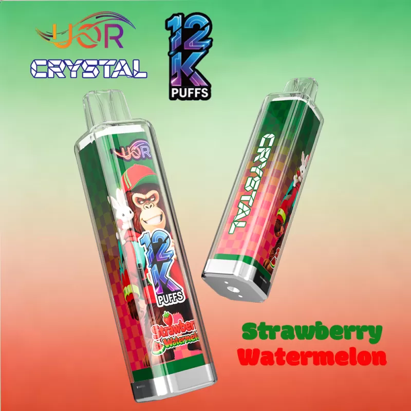 UOR Crystal 12K LED-Light Disposable Vape - Vapeq10 - Image 3