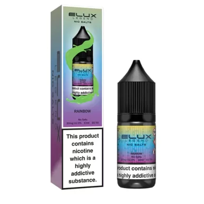 Elux Legend Rainbow Nic Salt E-Liquid - Vape Product, Vape Product