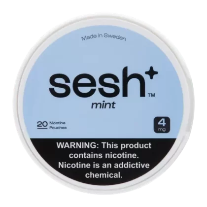 Mint Sesh Pouches - Customer Group#Consumer~Nicotine#4mg>6mg>8mg~Size#Single>5 Pack (D2306B)