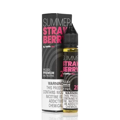 Summer Strawberry By VGOD Salt E-Liquid