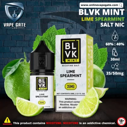LIME SPEARMINT - BLVK MINT SALTS - 30ML