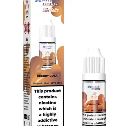 Hayati Pro Max Cherry Cola Nic Salt E-Liquid 10ml - 10mg