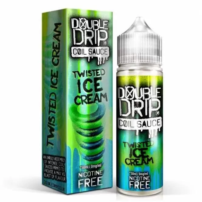 Twisted Ice Cream Shortfill E-Liquid by Double Drip (50ml)