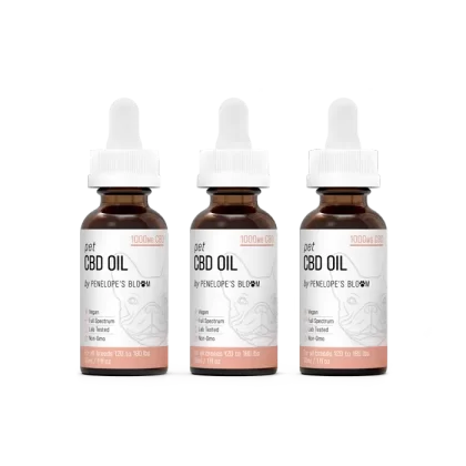 Penelope’s Bloom Pet CBD Tincture Trio Bundle (3+ Mix & Match)